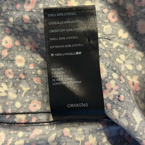 Maeve from Anthropologie Marlie Button-front Chambray Tunic Dress, Size 6 - Picture 13 of 13